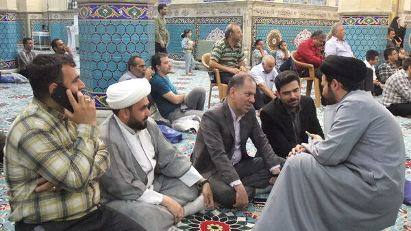 اختتامیه جشنواره تولید محتوا نماز و مسابقه عطر انتظار در امامزاده سیدجعفر یزد