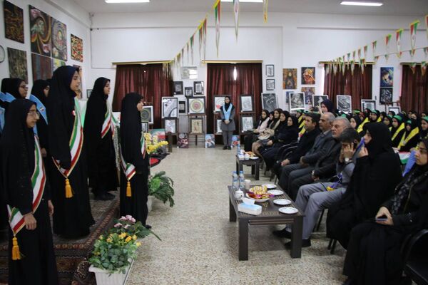 همایش «یاوران انقلاب» پیشتازان هنرستان شهریار تبریز