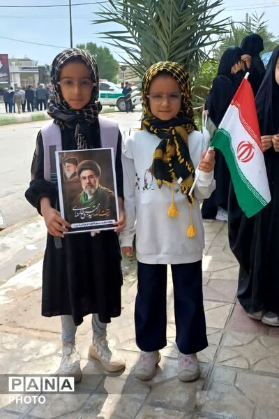 حضور فرزندان انقلاب بیرم در راهپیمایی روز قدس