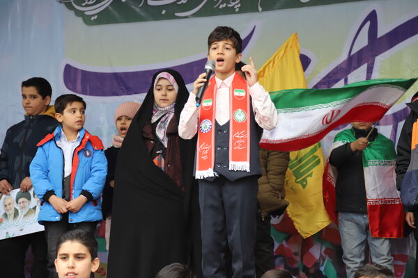 راهپیمایی باشکوه ۲۲ بهمن در قاب تصویر