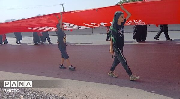 جاماندگان اربعین؛ وقتی خرم‌ آباد رنگ کربلا گرفت
