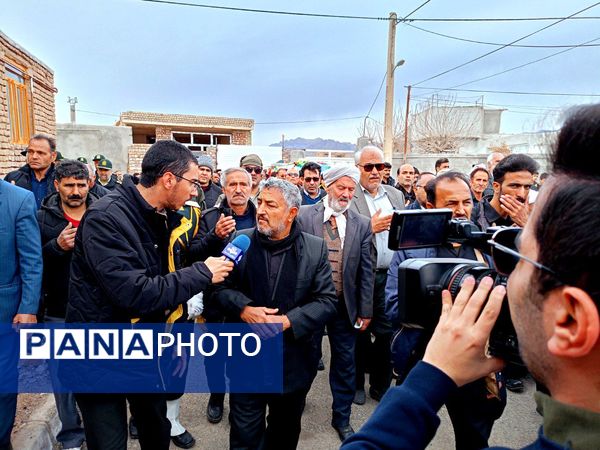 تشییع با شکوه شهید جوادحسن زاده شهید مرزبانی فراجا