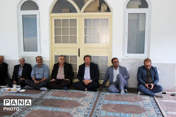 گردهمایی مدیران اسبق دبیرستان شبانه روزی قاضی