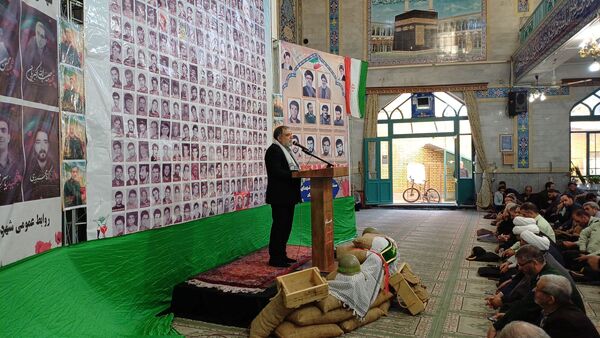 مراسم باشکوه یادواره شهدای شهرستان اسدآباد