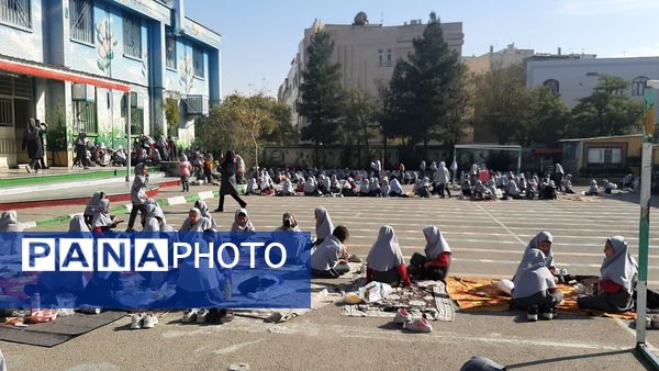 صبح پرانرژی با صبحانه سالم در دبستان نیایش