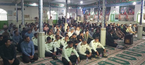 مراسم دومین سالگرد شهادت سرهنگ دوم سعید مریدی 