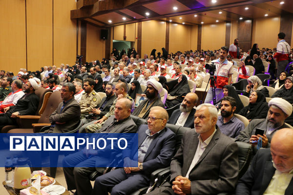 یادواره «سرو سرخ» گرامیداشت ۱۴۰ امدادگر شهید استان قم-1