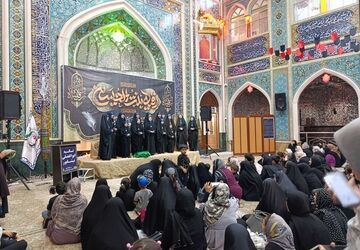 مراسم شهادت حضرت رقیه(س) در نیشابور