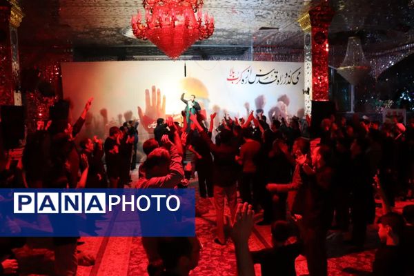 عزاداری ابا عبدالله الحسین (ع)  در امامزاده سید عباس در بجنورد 