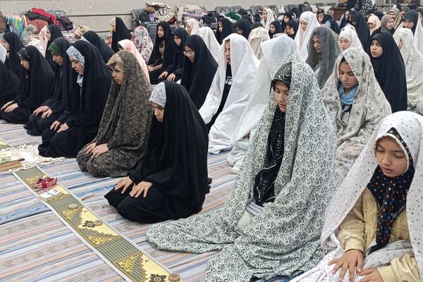 قرار آسمانی در اعتکاف نیشابور