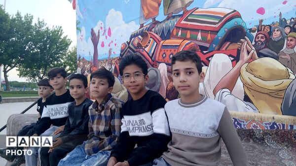 مواکب عید غدیر خم در تویسرکان