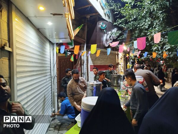 فعالیت چایخانه حوزه علمیه گلشن در قاب پانا
