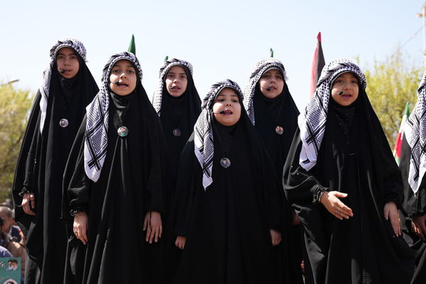 راهپیمایی روز قدس در یزد