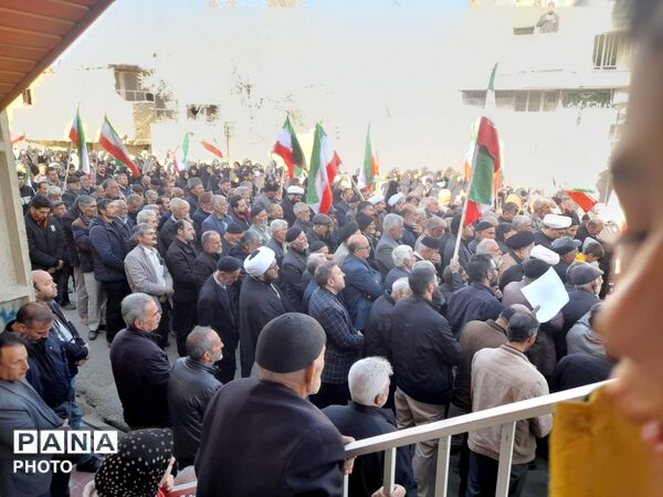 تجمع مردم جوکار در سوگ شهادت رهبر عزیز امت اسلامی