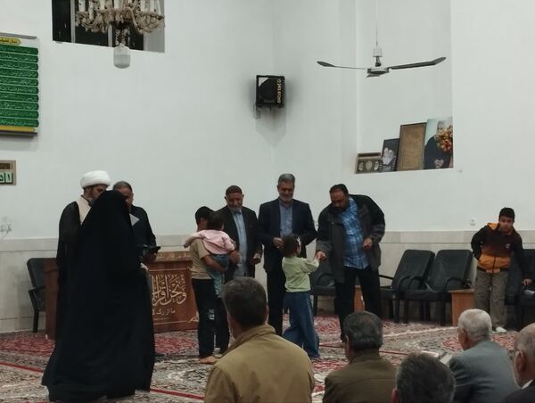 جشن روز مادر و ولادت حضرت زهرا س در مسجد جامع روستای مهدی آباد خلیل آباد 