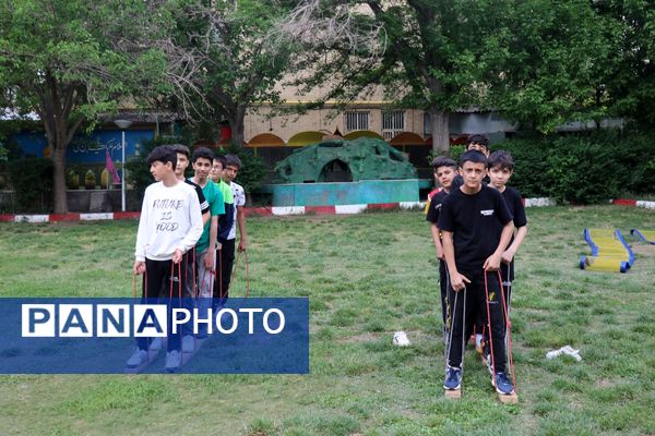 سپری شدن اوقات فراغت زیارت اولی‌ها با بازی‌های تاما  