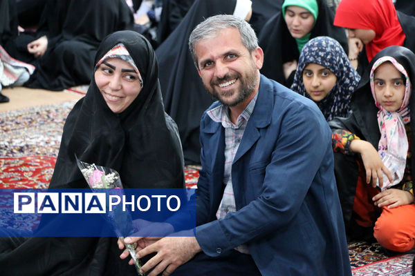 جشن ازدواج مسجدی 132 زوج جوان در قم - 2