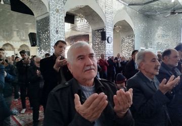 برگزاری نماز باران در شهرستان کاشمر 