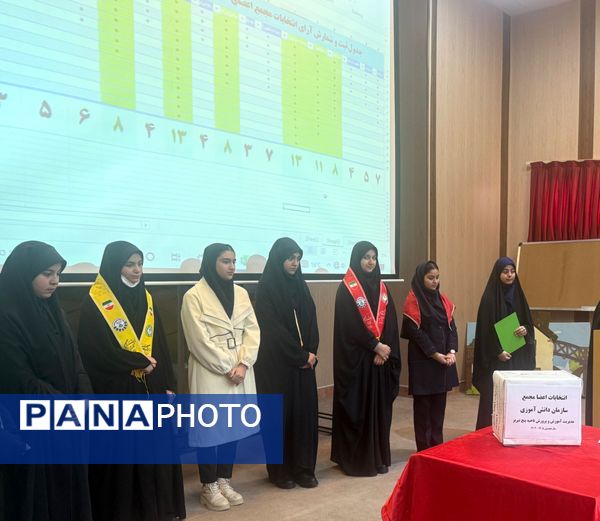 انتخابات اعضای مجمع سازمان دانش‌آموزی ناحیه ۵ تبریز