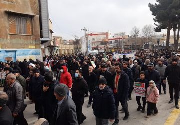 راهپیمایی غرور آفرین و  باشکوه ۲۲ بهمن ماه در بروجرد 