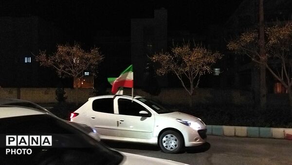 رژه ماشینی در سراسر شهر نیشابور-۲
