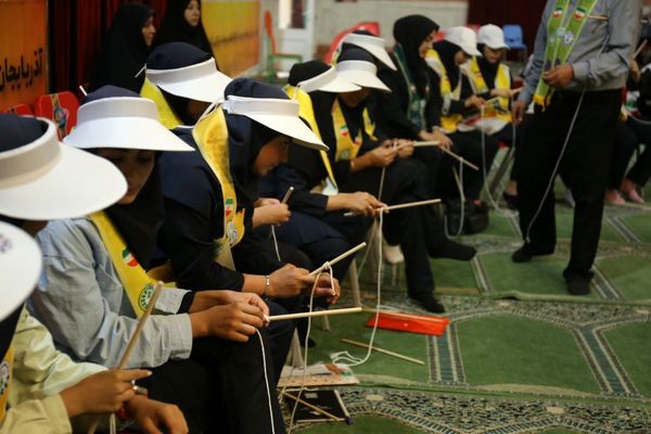 پیش اردوی ملی پیشتازان دختر سازمان دانش‌آموزی آذربایجان شرقی