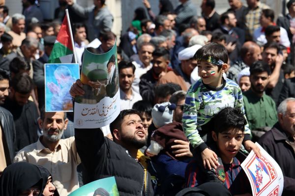 طنین فریاد قدس در خیابان‌های تربت حیدریه 