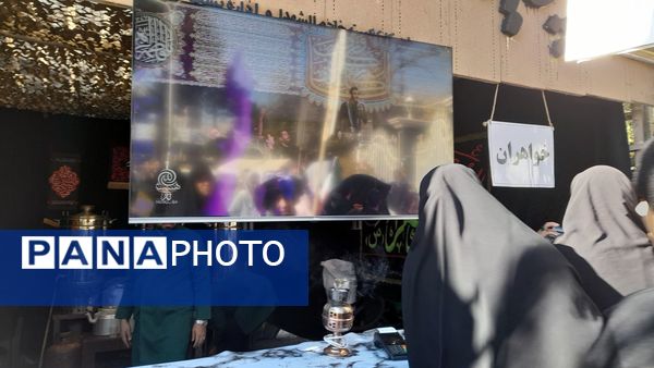 برپایی چایخانه جوانان مهدوی نیشابور در دهه اول فاطمیه 