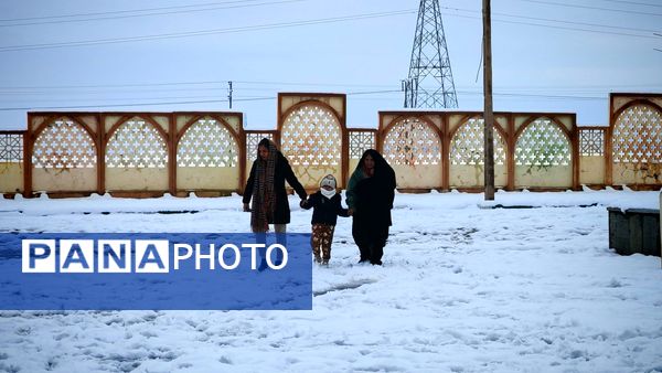 وقتی زمین زیر لحاف سفید برف به خواب میرود