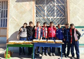 برگزاری مراسم عزاداری ایام فاطمیه در مدرسه شهدای سراب غضنفر