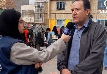 برپایی بازارچه مدرسه پسرانه تصفیه چیها