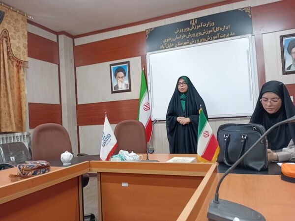  جلسه تقدیر از خبرنگاران فعال تیرماه 1404 در خلیل آباد