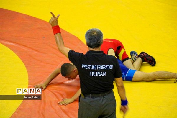 مسابقات کشتی جام رمضان انتخابی نونهالان درکردستان