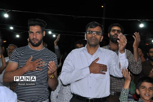 مراسم سی شب  با قرآن  درشهرستان خوسف