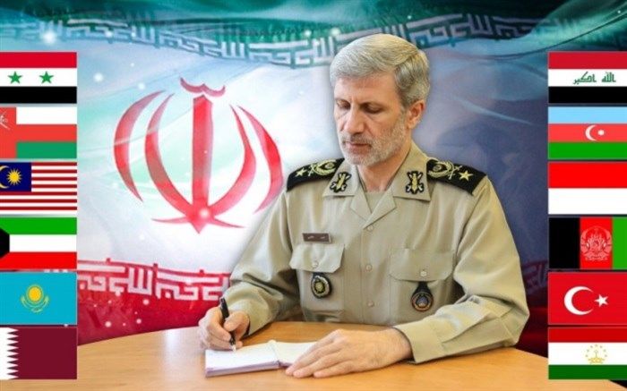 وزیر دفاع عید فطر را به وزرای دفاع کشورهای اسلامی تبریک گفت