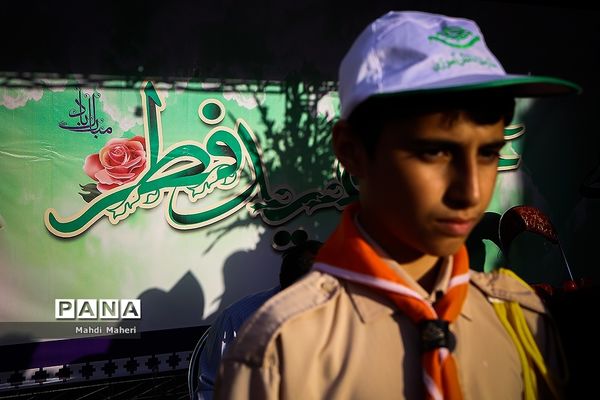 حضور پر شور و فعال دانش آموران پیشتاز در مراسم نماز عید فطر