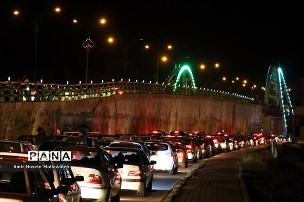 شادی مردم ارومیه پس از برد مراکش