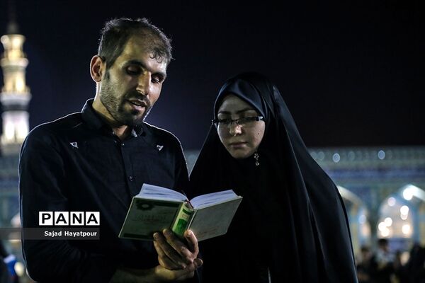 احیا شب ۲۱ ماه مبارک رمضان در مسجد مقدس جمکران