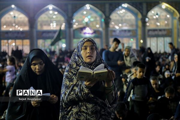 احیا شب ۲۱ ماه مبارک رمضان در مسجد مقدس جمکران
