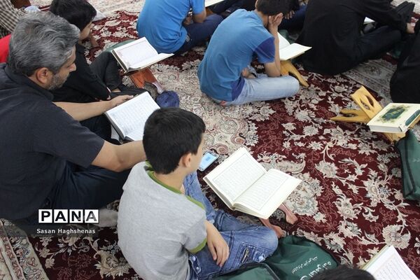 محفل معنوی انس با قرآن در آستان مقدس امامزاده عقیل (ع) اسلامشهر