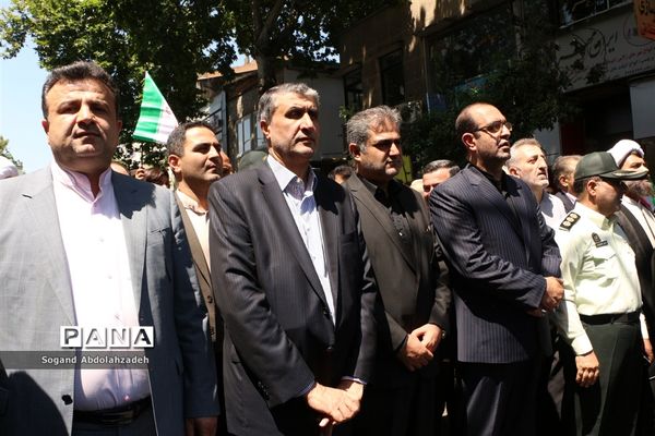 راهپیمایی روز قدس در ساری