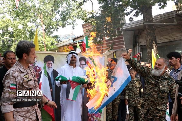 راهپیمایی روز قدس در ساری