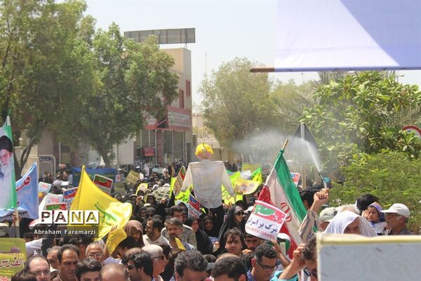 راهپیمایی روز جهانی قدس دربوشهر -2