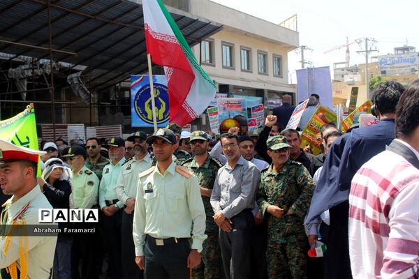 راهپیمایی روز جهانی قدس دربوشهر -2