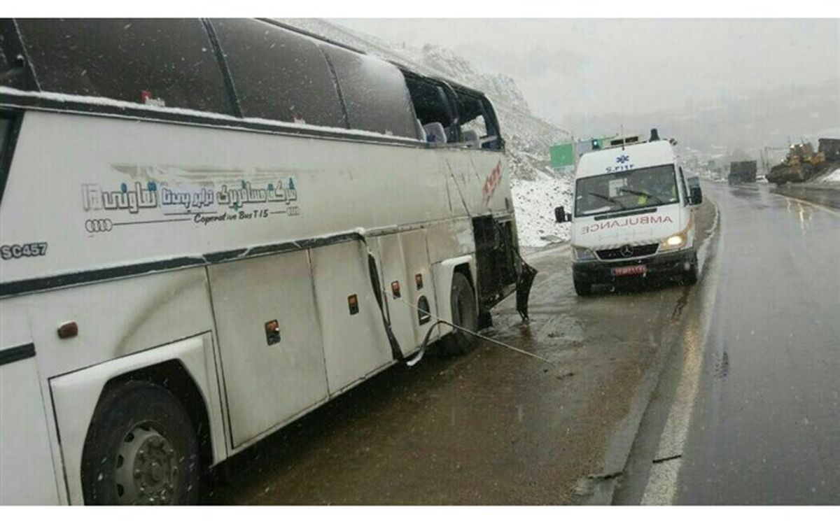 ۳ درصد تصادفات در لحظه وقوع منجر به فوت می‌شود