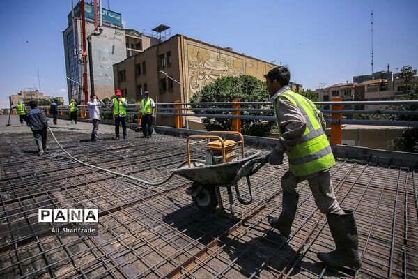 بازسازی پل کریمخان زند در تهران