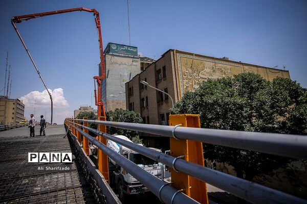بازسازی پل کریمخان زند در تهران