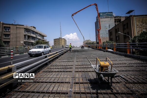 بازسازی پل کریمخان زند در تهران