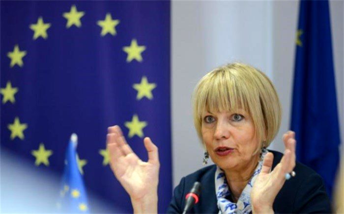 هلگا اشمید: اتحادیه اروپا مصمم به حداقل رساندن تأثیر تحریم‌های آمریکا بر تجارت‌های اروپایی است