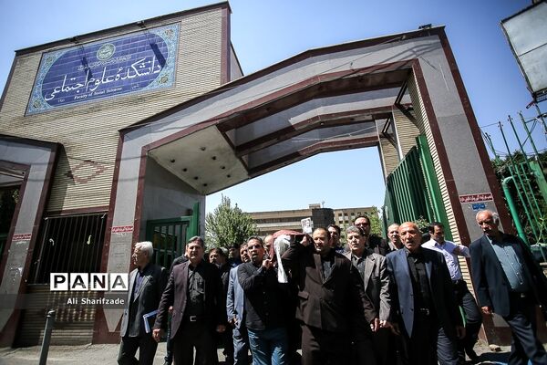 مراسم تشییع پیکر محمدامین قانعی‌راد
